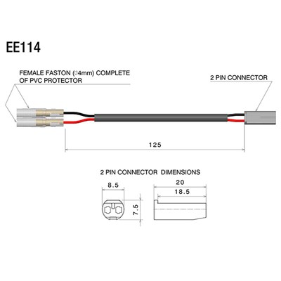 Bild von Adapterkabel Blinker KTM