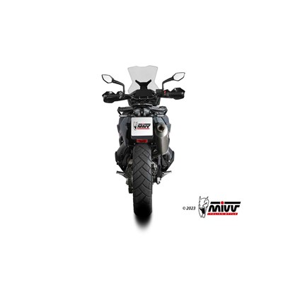 Bild von Auspuff Dakar Inox-Black