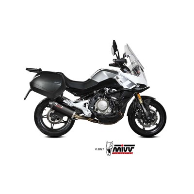 Bild von Auspuff Oval Inox-Black