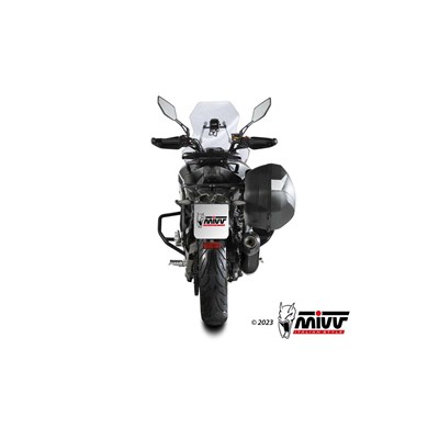 Bild von Auspuff Oval Inox-Black