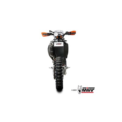 Bild von Auspuff Oval Inox Black