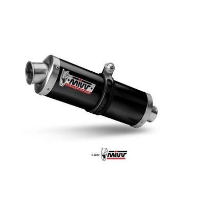 Bild von Auspuff Oval Titan-Black