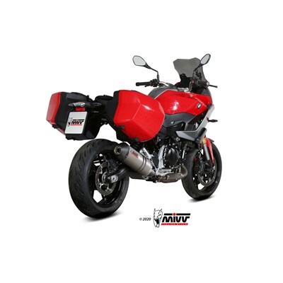 Bild von Auspuff Oval Titan-Carbon