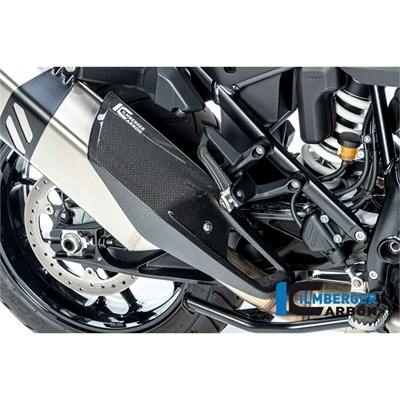 Bild von Auspuffhitzeschutz vorne am Schalldämpfer