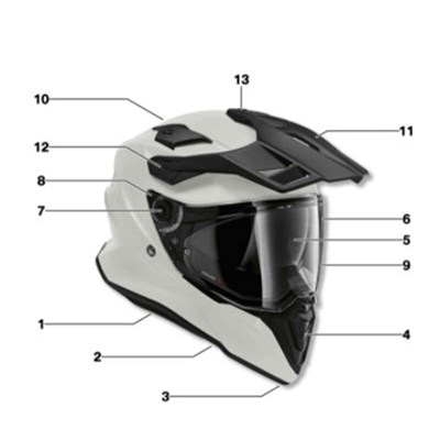 Bild von BMW GS Pure Visier