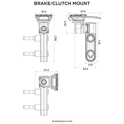 Bild von BRAKE/CLUTCH MOUNT