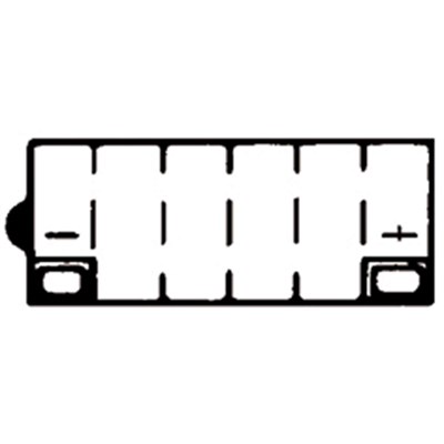 Bild von Batterie 12N7B-3A