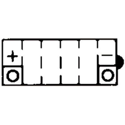 Bild von Batterie YB12B-B2