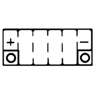 Bild von Batterie YTX14-BS