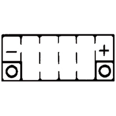 Bild von Batterie YTX7L-BS