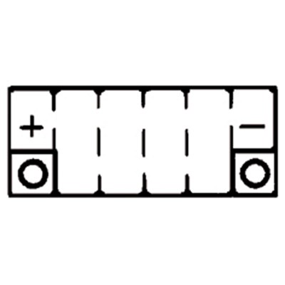 Bild von Batterie YTX9-BS