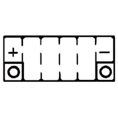 Bild von Batterie YTZ14S