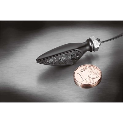 Bild von Blinker Halterung inkl. Kellermann Rhombus S Dark Blinker