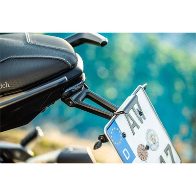 Bild von Blinker Halterung inkl. Kellermann Rhombus S Dark Blinker