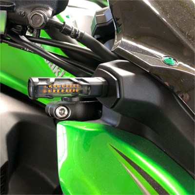Bild von Blinker Platten Kawasaki