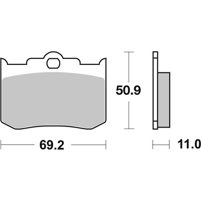 Bild von Bremsbeläge Keramik Performance