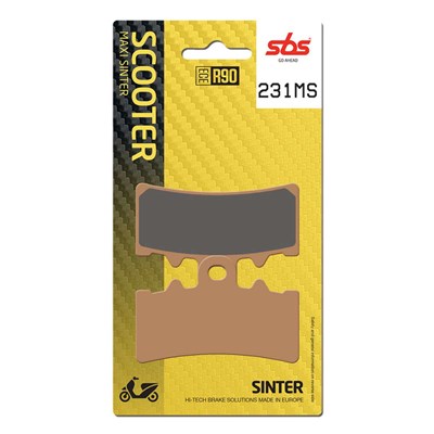 Bild von Bremsbeläge Maxi Scooter Sinter