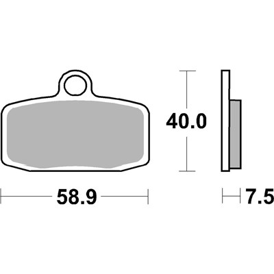 Bild von Bremsbeläge Offroad Racing Sinter
