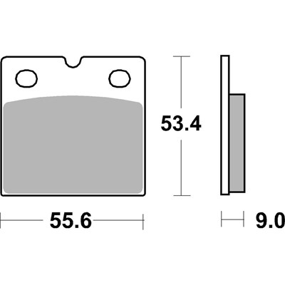 Bild von Bremsbeläge Strasse Sinter vorne