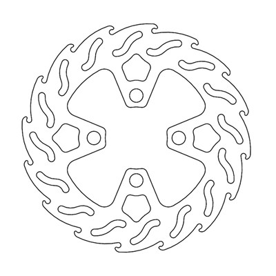 Bild von Bremsscheibe Flame