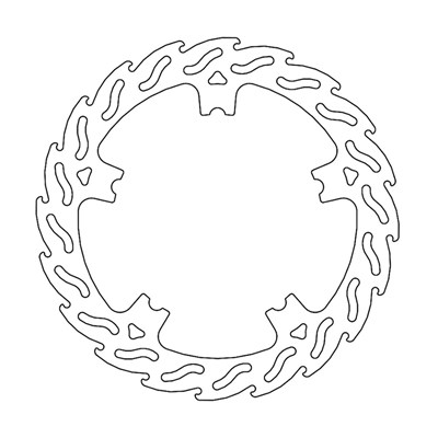 Bild von Bremsscheibe Flame
