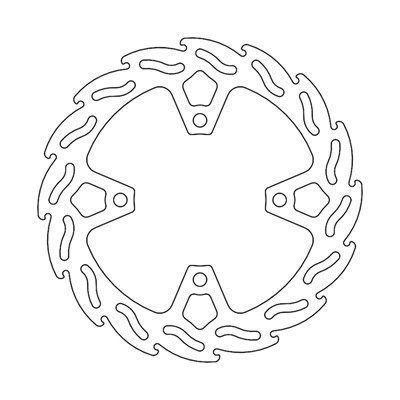 Bild von Bremsscheibe Flame