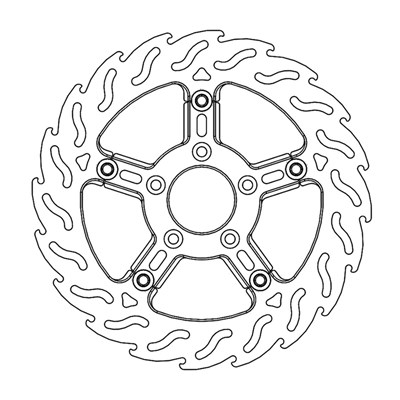 Bild von Bremsscheibe Flame
