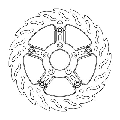 Bild von Bremsscheibe Flame