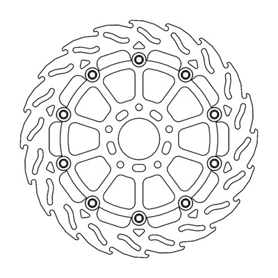 Bild von Bremsscheibe Flame