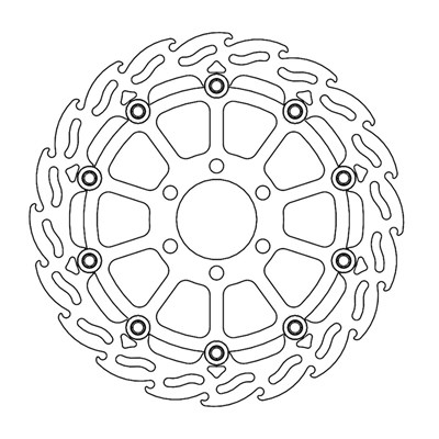 Bild von Bremsscheibe Flame