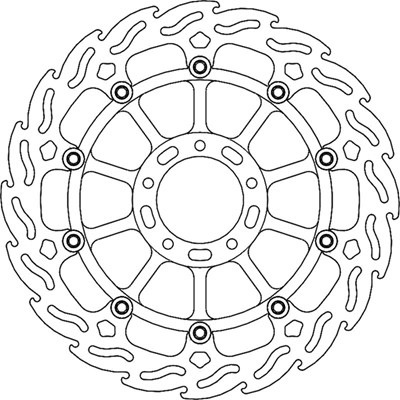 Bild von Bremsscheibe Flame