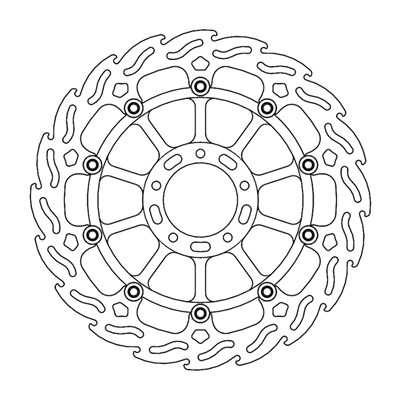Bild von Bremsscheibe Flame