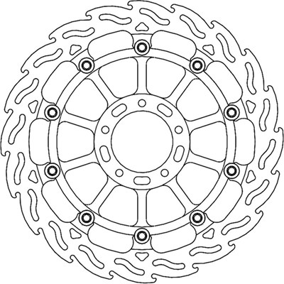 Bild von Bremsscheibe Flame