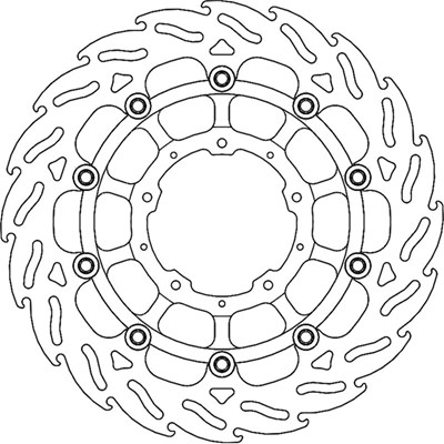 Bild von Bremsscheibe Flame