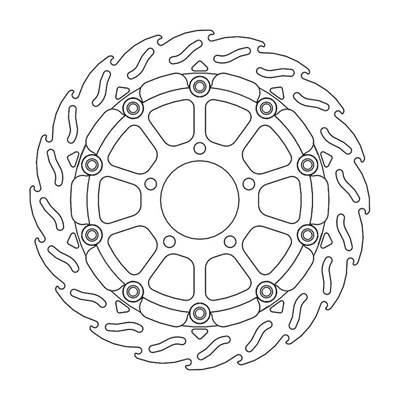 Bild von Bremsscheibe Flame