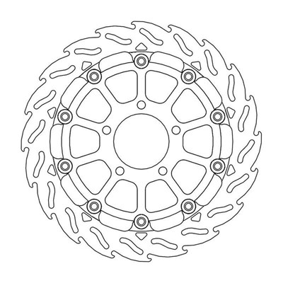 Bild von Bremsscheibe Flame
