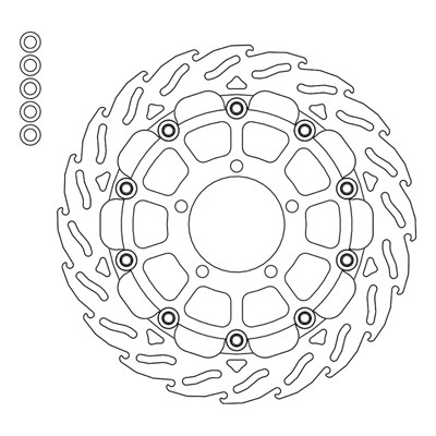 Bild von Bremsscheibe Flame