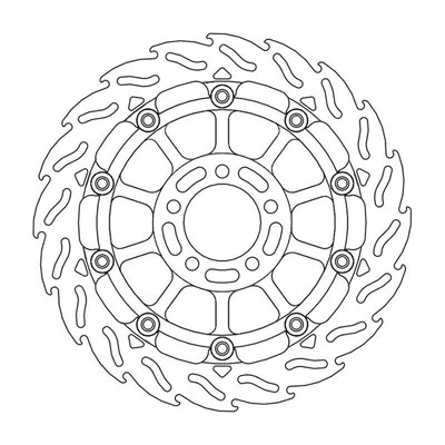 Bild von Bremsscheibe Flame