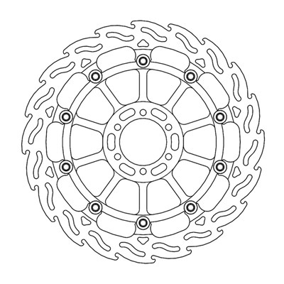 Bild von Bremsscheibe Flame