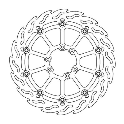 Bild von Bremsscheibe Flame Floating