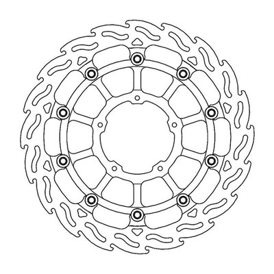 Bild von Bremsscheibe Flame Floating