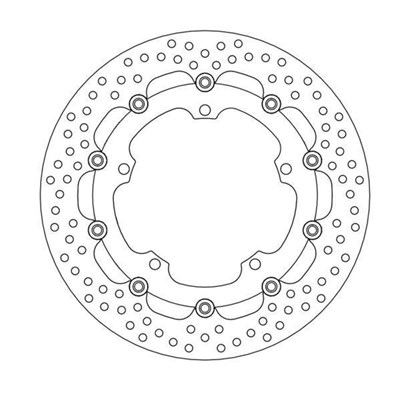 Bild von Bremsscheibe HALO Floating Rund