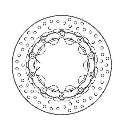 Bild von Bremsscheibe HALO Racing T-Floater