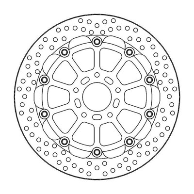 Bild von Bremsscheibe HALO Racing vorne