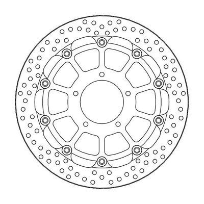 Bild von Bremsscheibe HALO Racing vorne