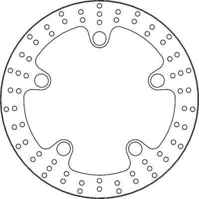 Bild von Bremsscheibe Halo Rund