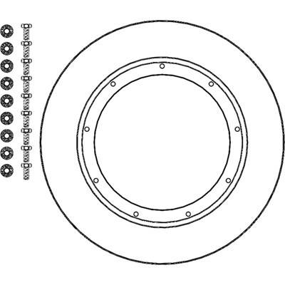 Bild von Bremsscheibe Halo Rund