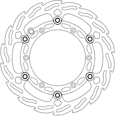 Bild von Bremsscheiben Flame Floating Offroad 260mm