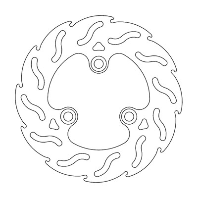 Bild von Bremsscheiben Flame Scooter