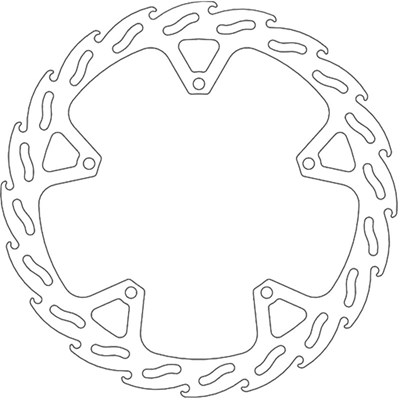 Bild von Bremsscheiben Flame Street vorne links